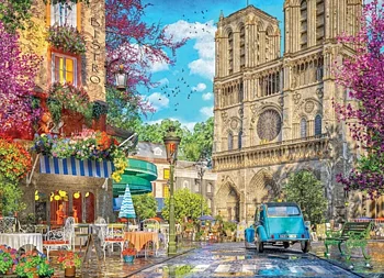 Notre Dame Afternoon, 1000 Bitar Eurographic