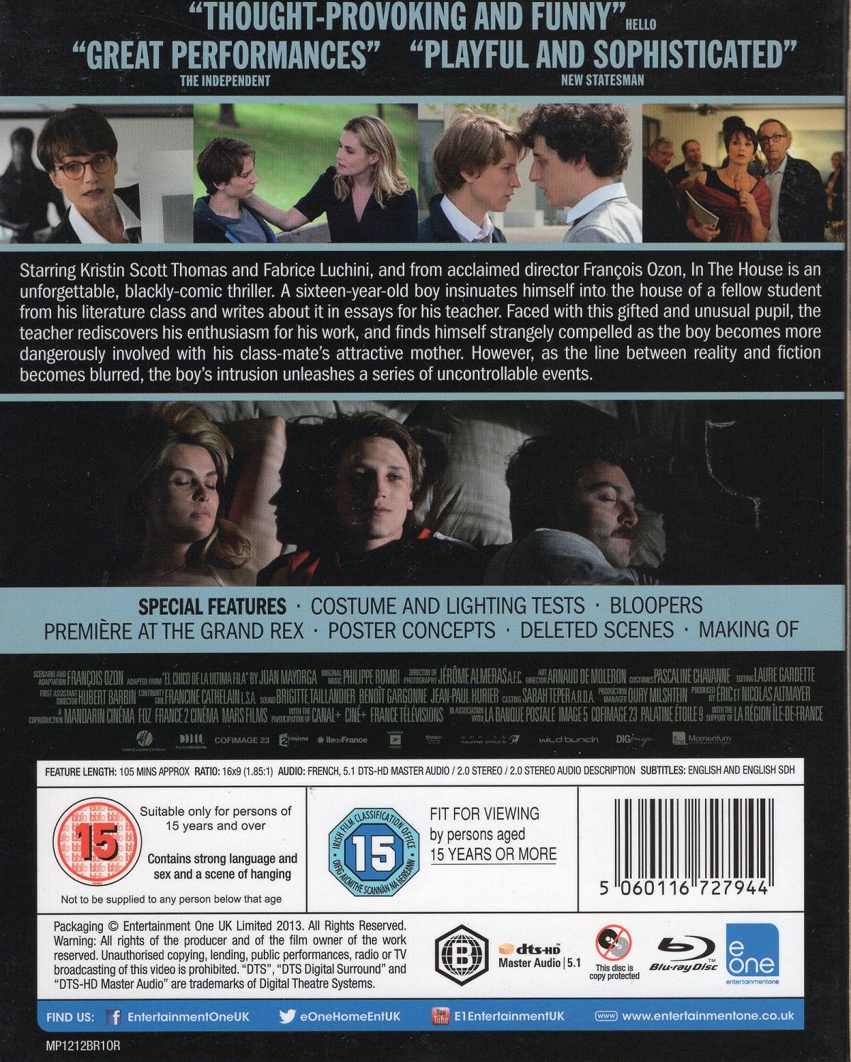 In the House (ej svensk text) (Blu-ray) (Begagnad) - 2