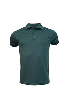 Pikétröja Lucool funktionsmaterial, grön