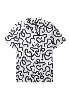CLEAN CUT COPENHAGEN BOWLING VLEAVE PRINTED S/S SHIRT