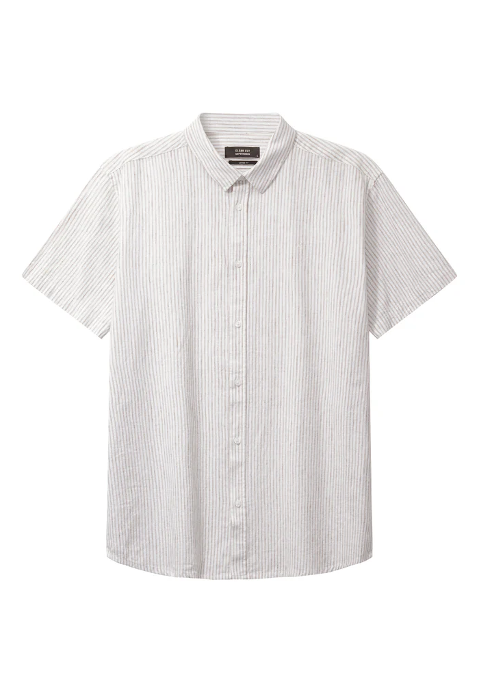 CLEAN CUT COPENHAGEN LUCA STRIPED S/S SHIRT - 2