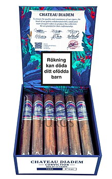 Chateau Diadem Conviction Toro Cigarrlåda 12-pack