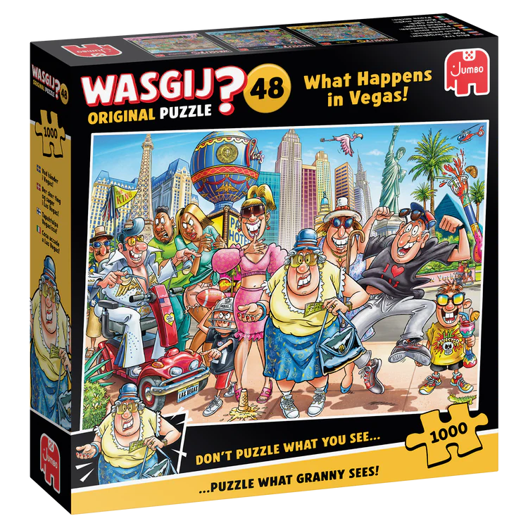 Wasgij Original #48 What Happens in Vegas! 1000 Bitar Jumbo - 2