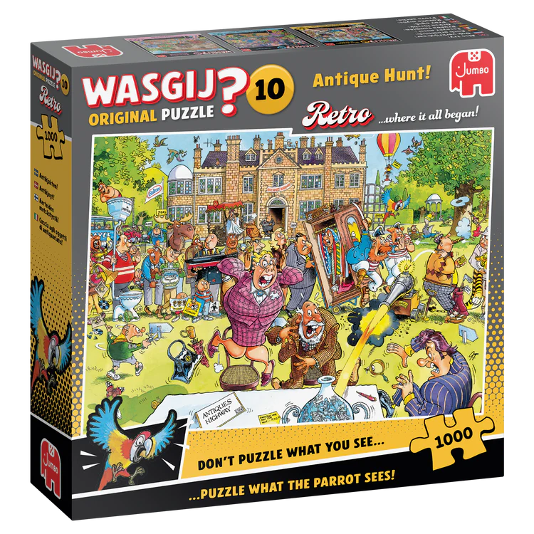 Wasgij Original Retro #10 Antique Hunt! 1000 Bitar Jumbo - 2