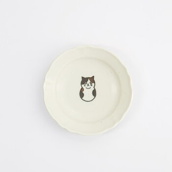 Tokyo Neko Maruke Cat Dora Svart Skål