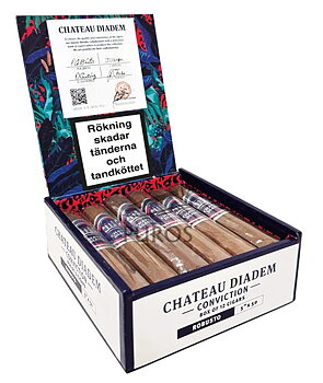 Chateau Diadem Conviction Robusto Cigarrlåda 12-pack