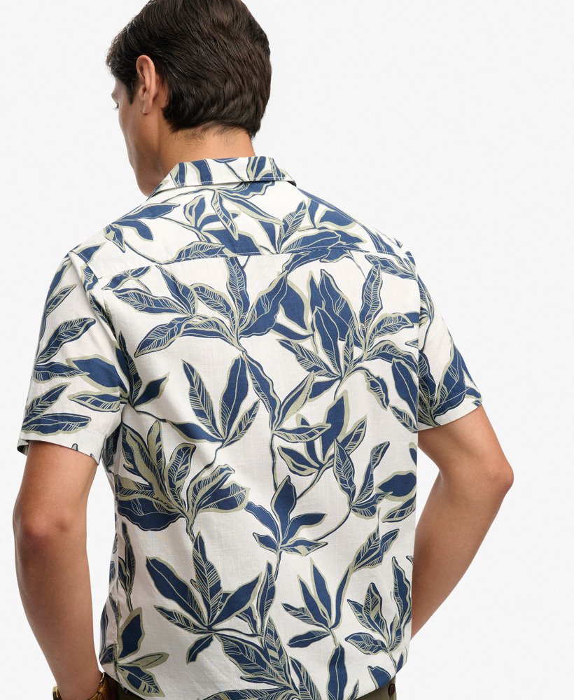 Superdry - Cabana Poolside s/s Shirt - Banana Leaf Ecru - 3