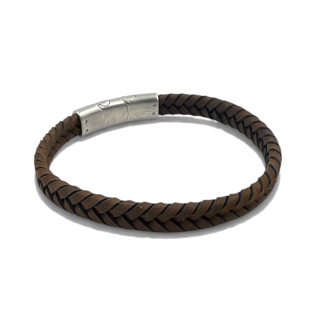 Armband brunt läder