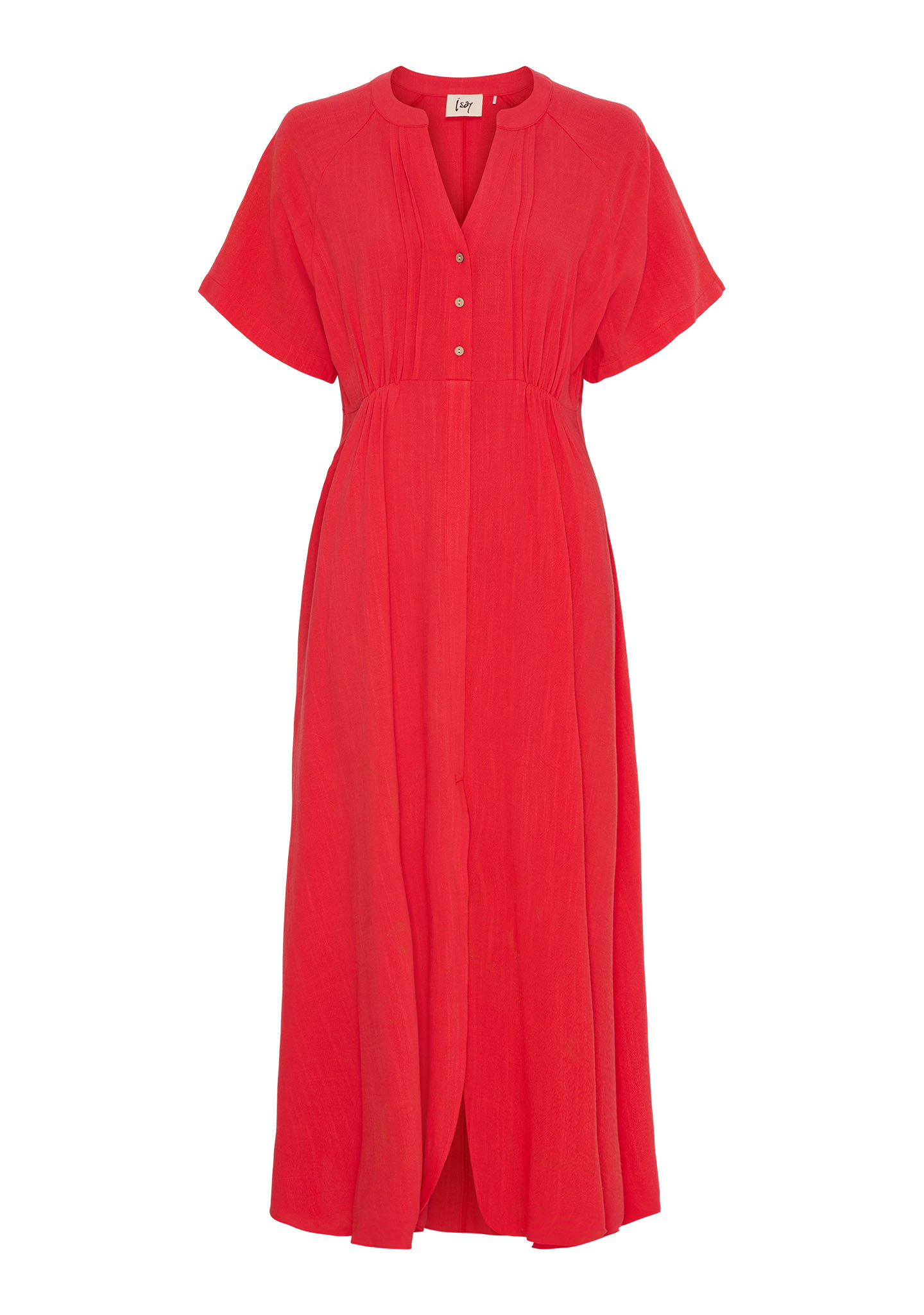 Pearl Long Dress - Raspberry - Isay