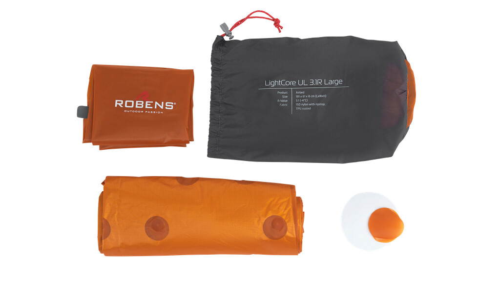Robens LightCore UL Large | Soveunderlag | Forår, sommer, efterår | Oppustelig - 6