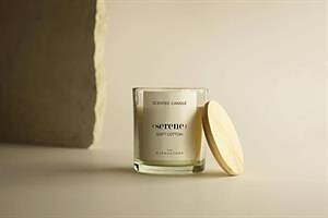 The Olphactory Serene Soft Cotton Candle