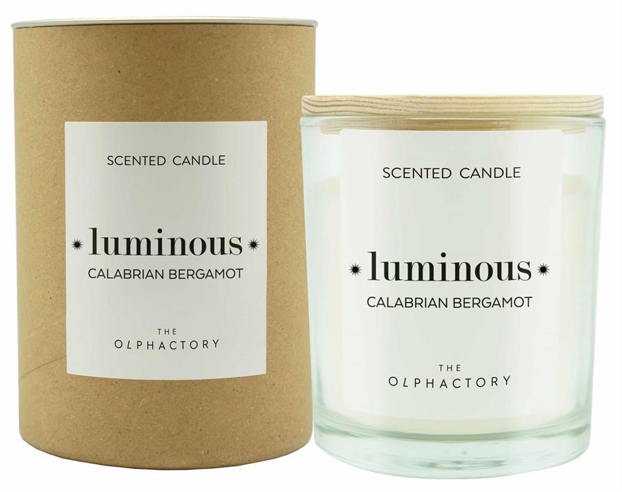 The Olphactory Luminous Calabrian Bergamot  Candle