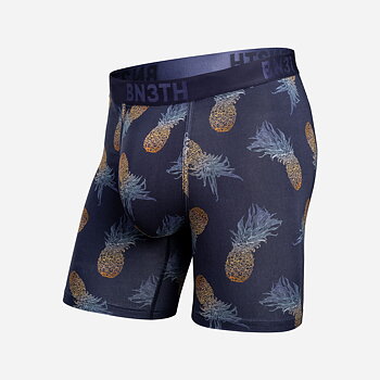 CLASSIC ICON BOXER BRIEF FLY - PINEAPPLE OMBRE-DARK NAVY