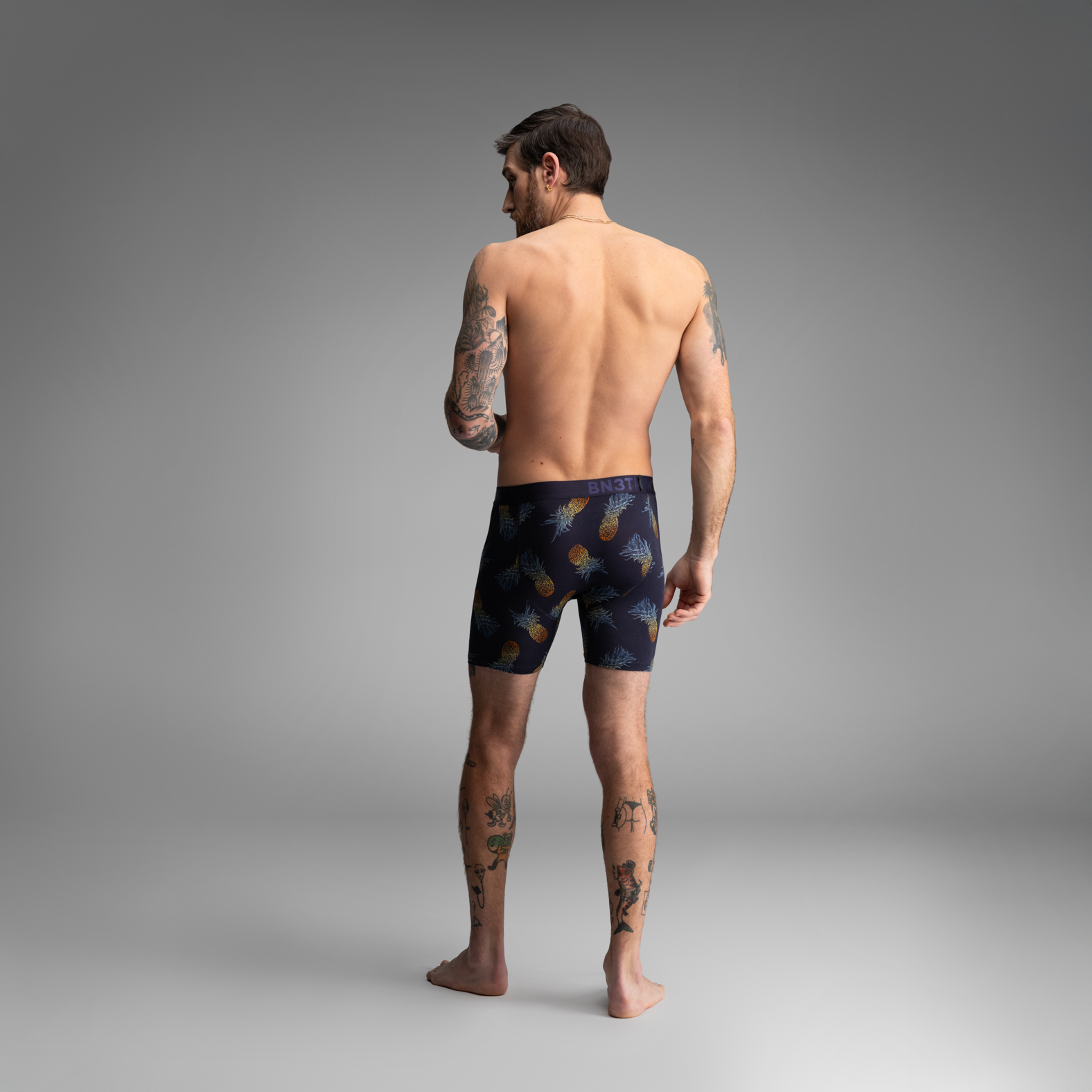 CLASSIC ICON BOXER BRIEF FLY - PINEAPPLE OMBRE-DARK NAVY - 5