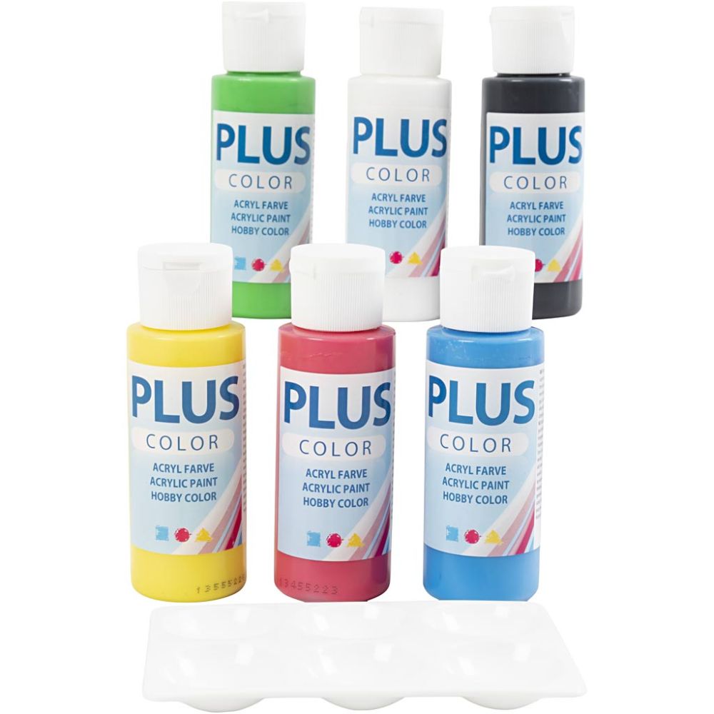Plus color Hobbyfärg -Primärfärger
