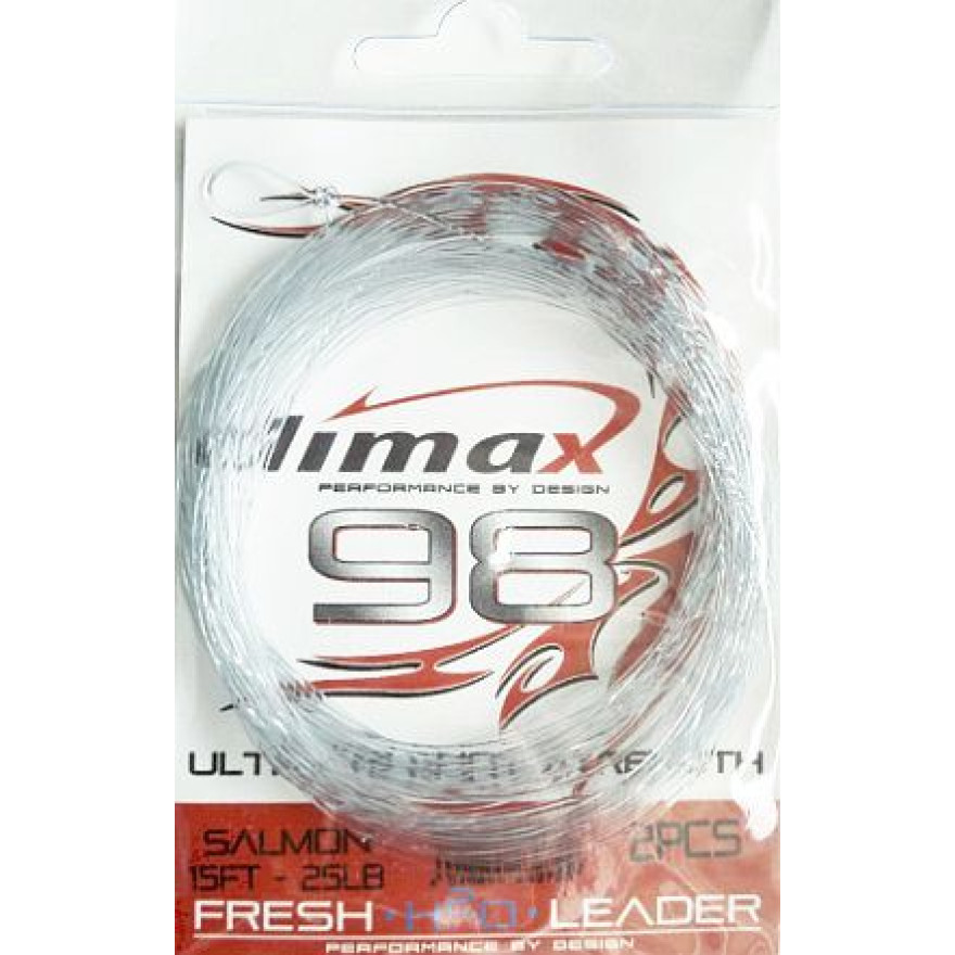 Climax 98 Salmon Leader 15ft 2-pack