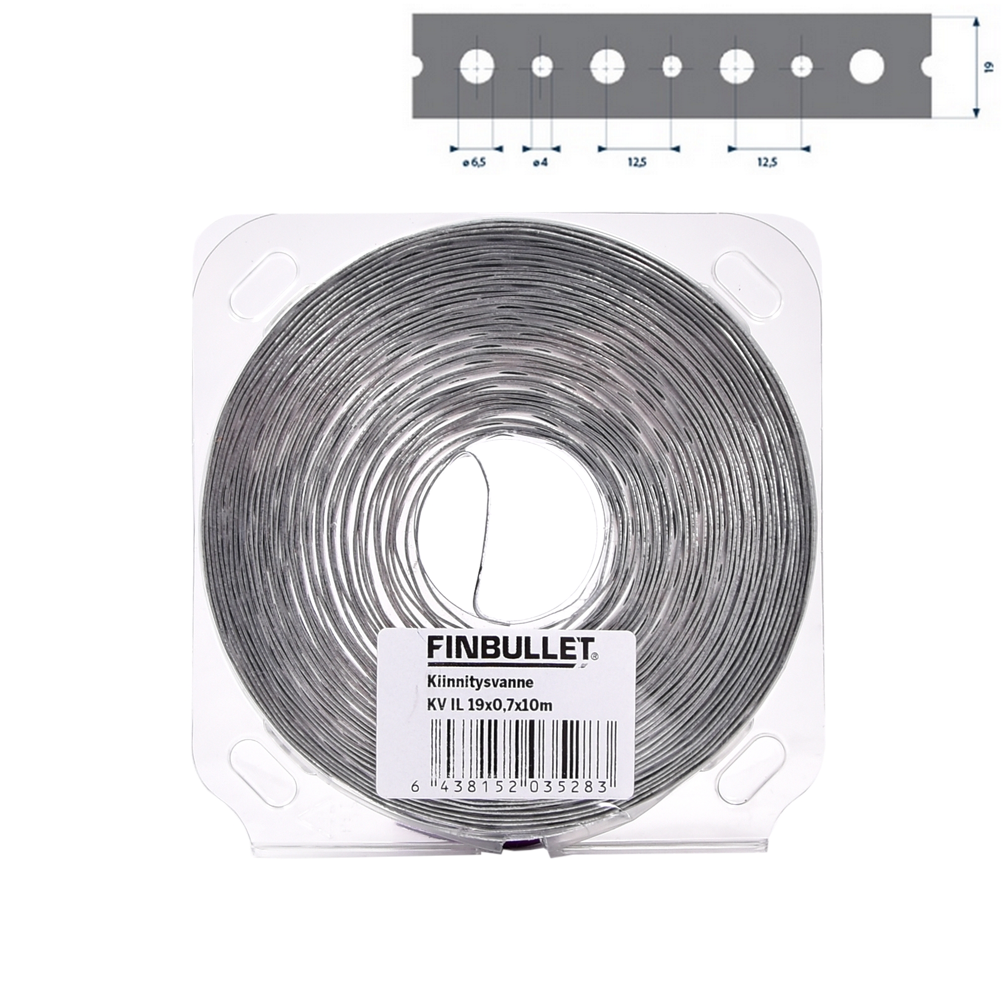 HÅLBAND 19MM X 0,7MM X 10M