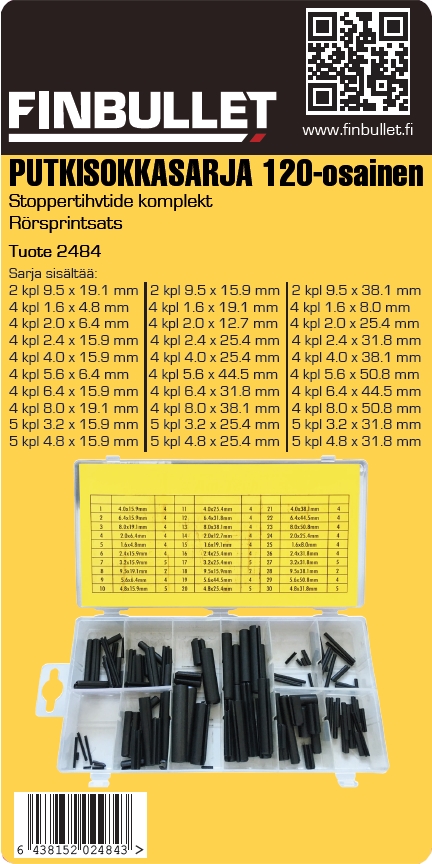 RÖRSPRINTSET 120 DEL AM-TECH - 2