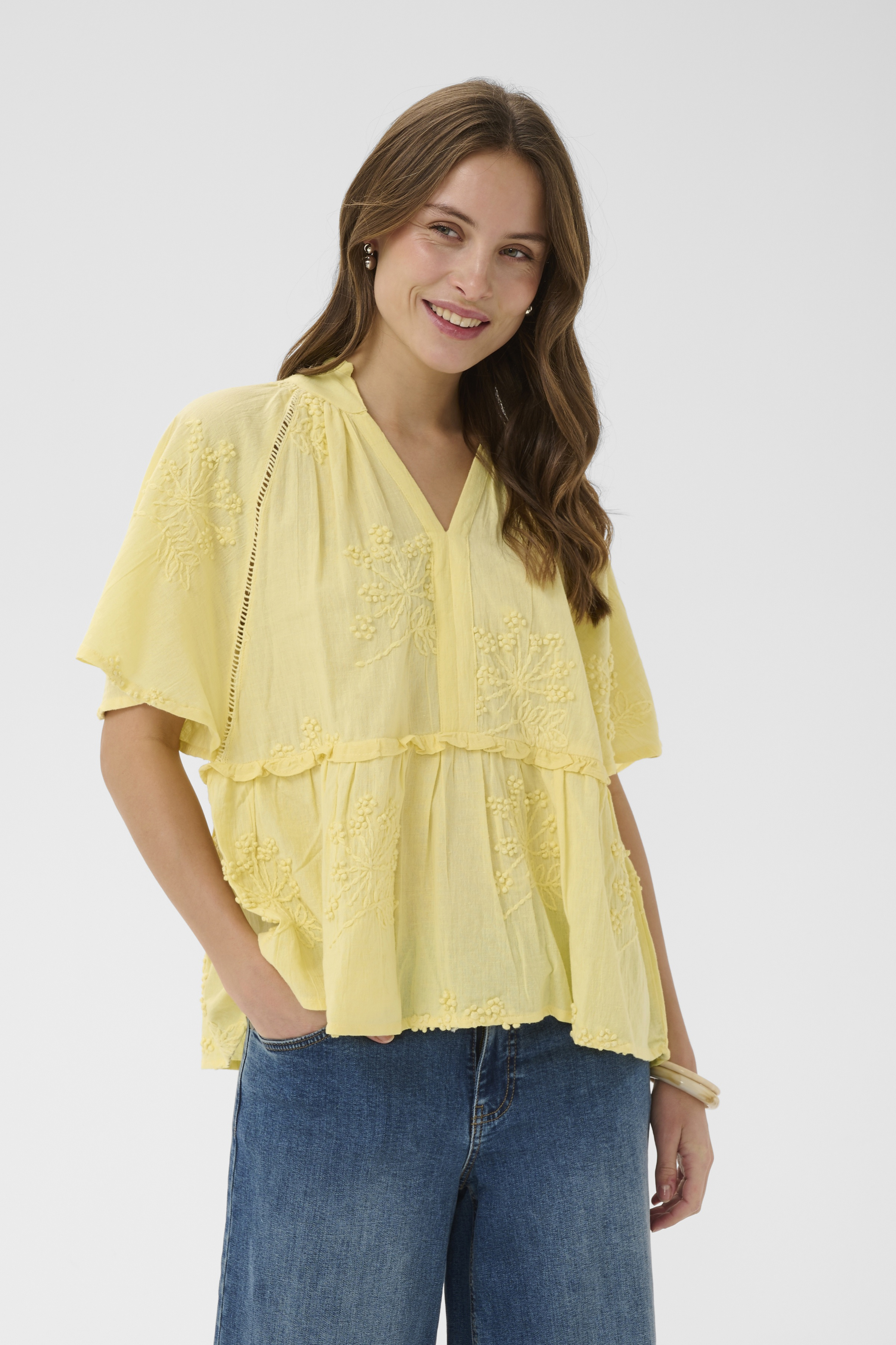 CUjalia Blouse Gul Blus - 5