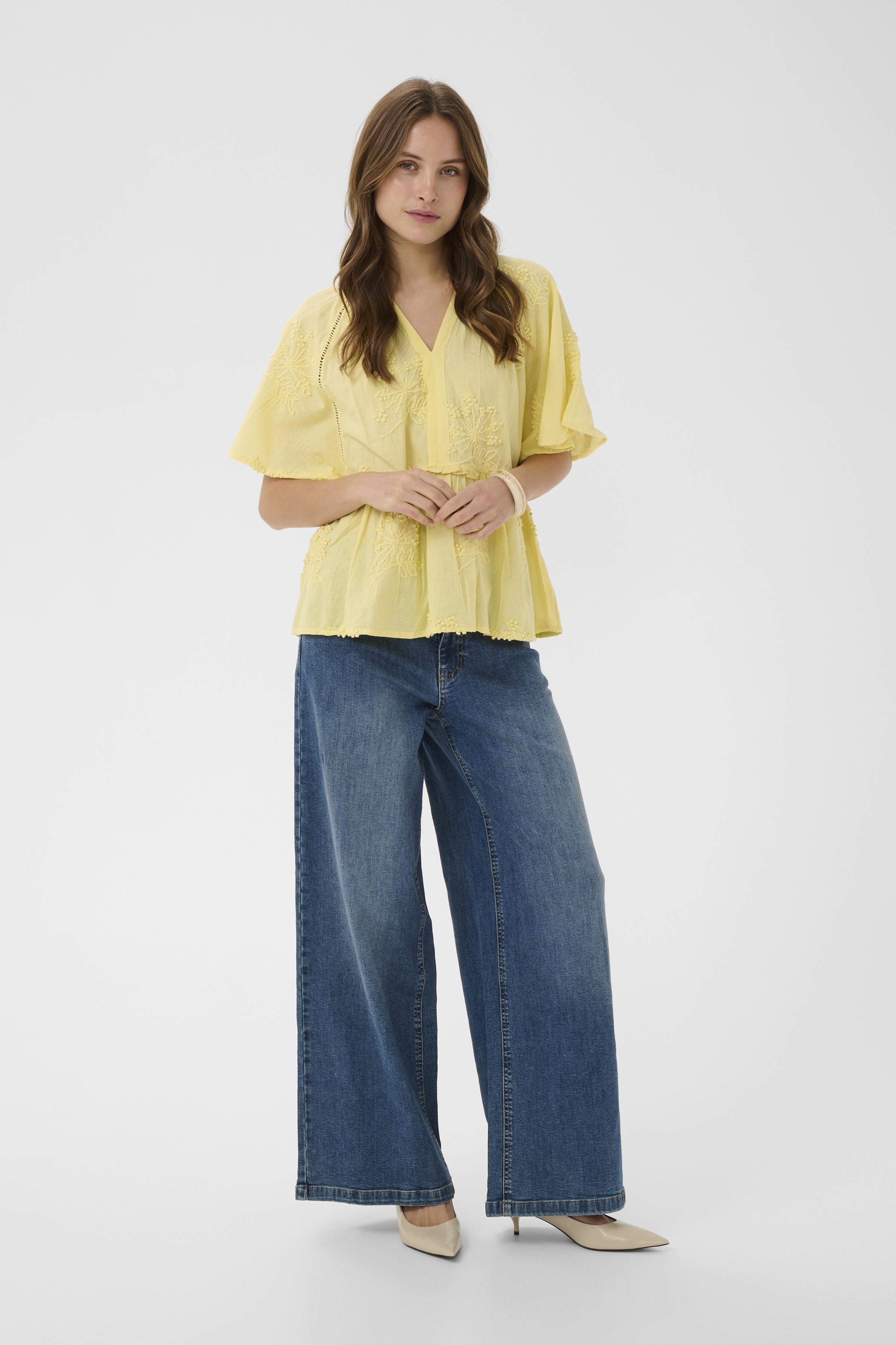 CUjalia Blouse Gul Blus - 3