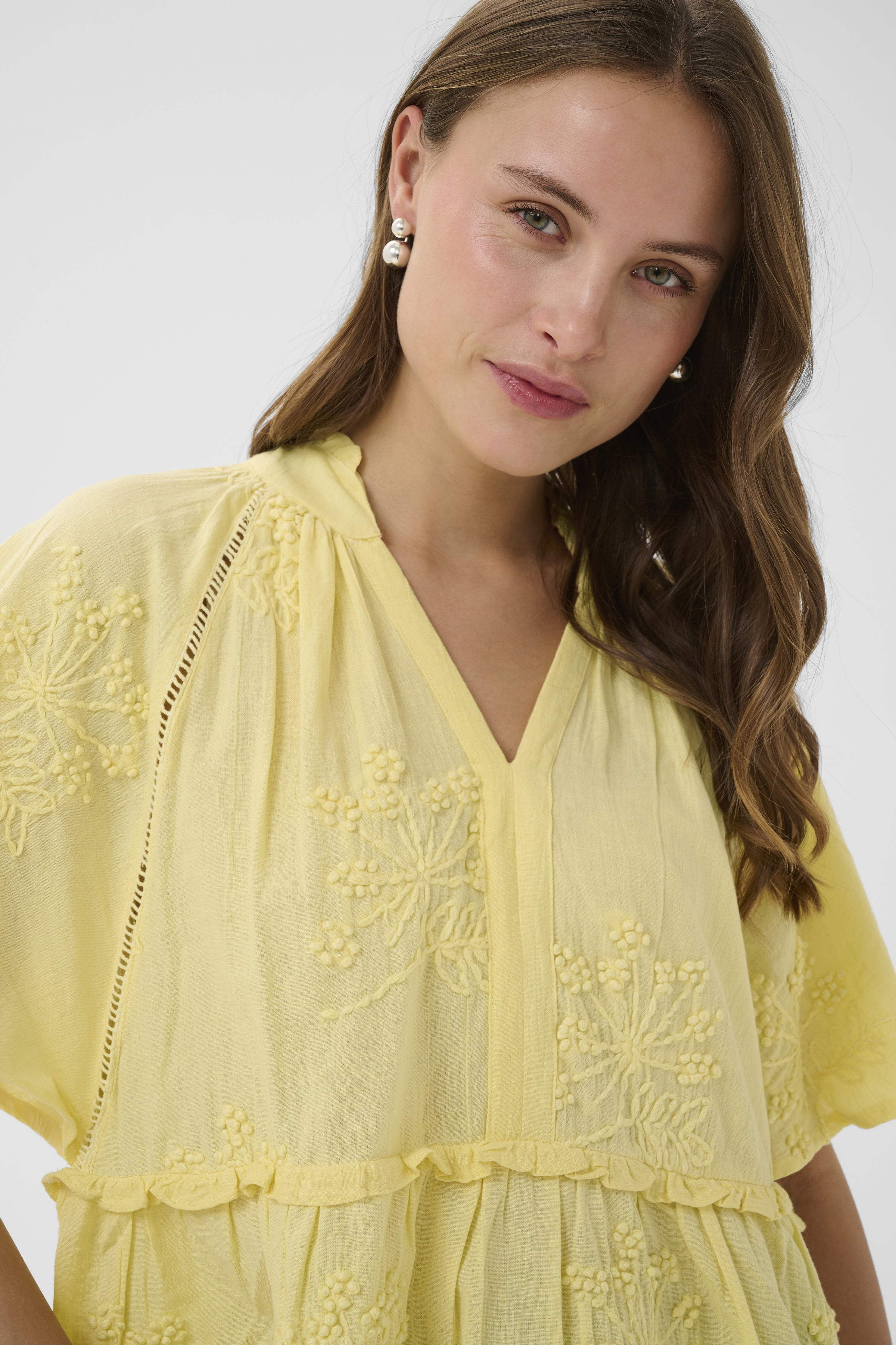 CUjalia Blouse Gul Blus - 4