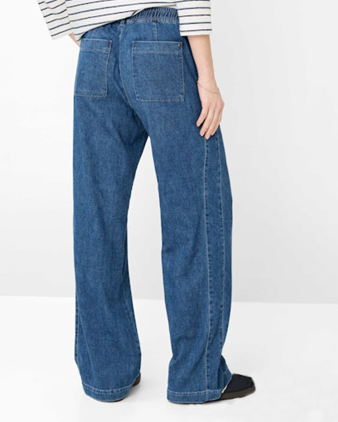 Jeans Maine tunna vida mellanblå denim - 2