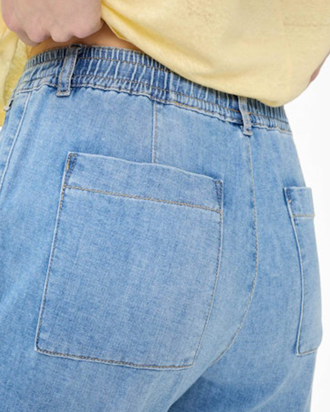 Jeans Maine tunna vida ljusblå denim - 5