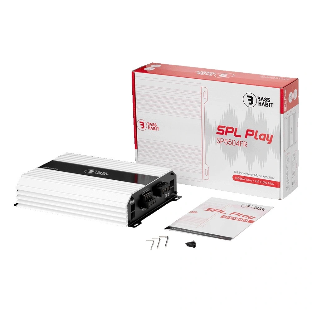 Bass Habit SPL Play SP5504FR, fyrkanaligt slutsteg - 7