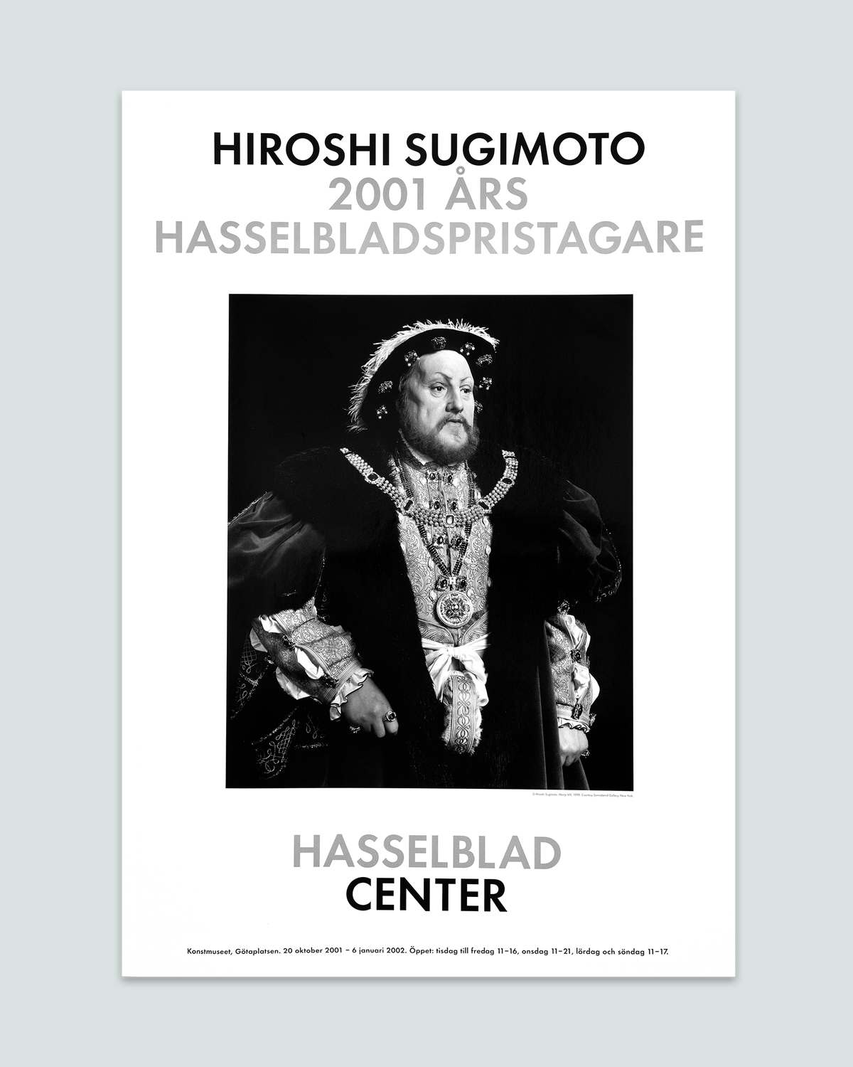 Utställningsaffisch, Hiroshi Sugimoto