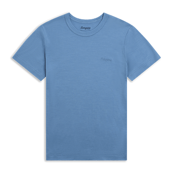 Logo Merino Tee Elemental Blue dam FF