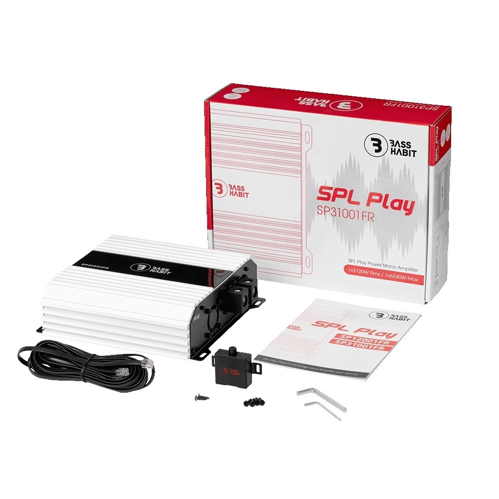 Bass Habit SPL Play SP31001FR, monoblock - 7