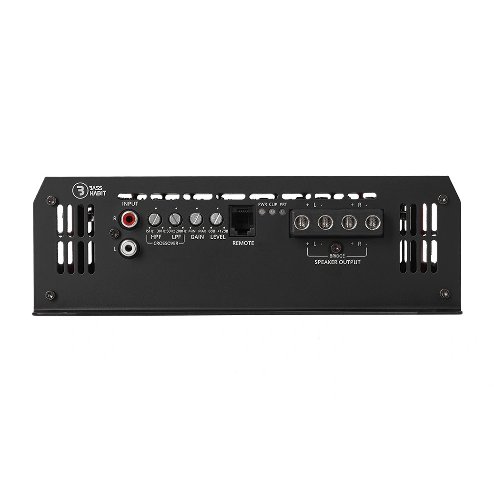 Bass Habit SPL ELITE 850.2DF, strömstarkt tvåkanaligt slutsteg - 4
