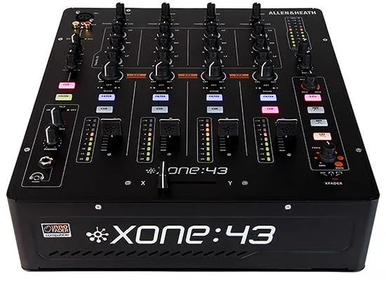 A&H XONE:43 Club & DJ Mixer. 4 Stereo Channels, 2 Mix Output - 2