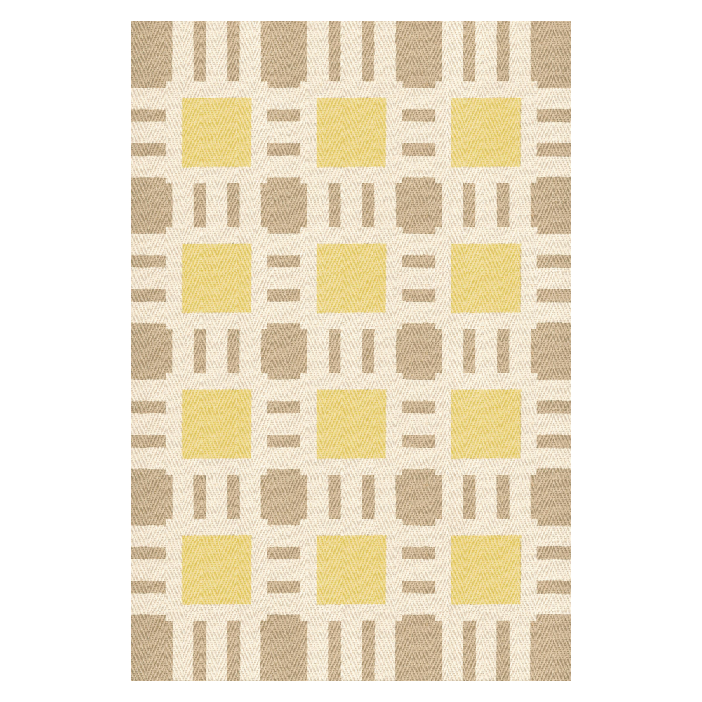 Sunny Side Up Jute rug - LAYERED