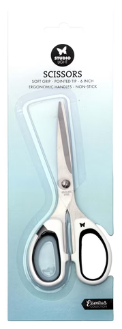 Studio Light Scissor Soft grip, pointed tip, 6 Inch /15cm