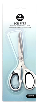 Studio Light Scissor Soft grip, pointed tip, 6 Inch /15cm