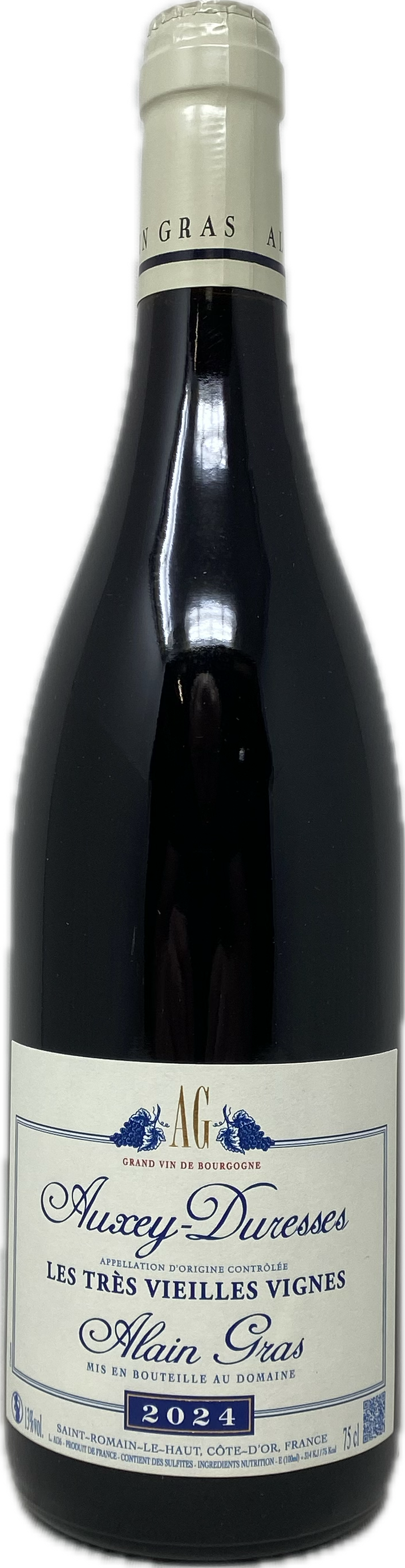 2024 AUXEY DURESSES RÔD TRES VIELLES VIGNES ALAIN GRAS, 75 cl 