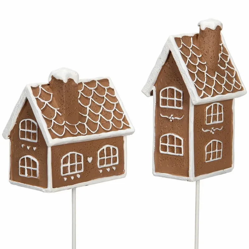 Dekoration pepparkakshus -hög