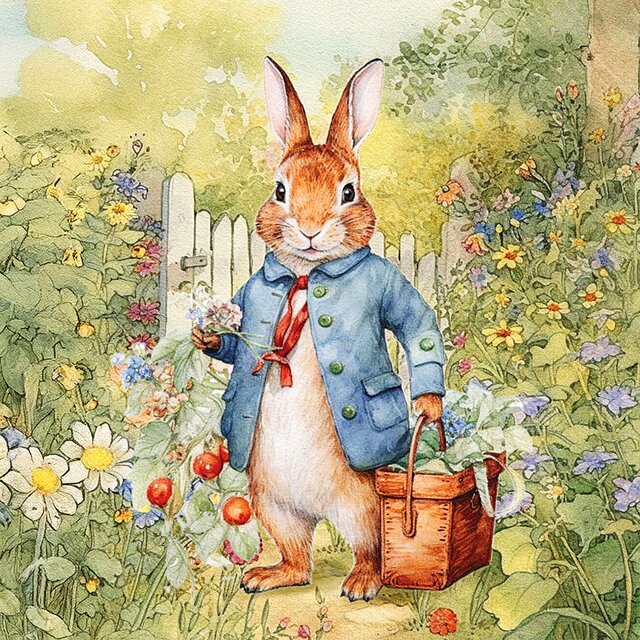 Lunchservett - Mister Rabbit