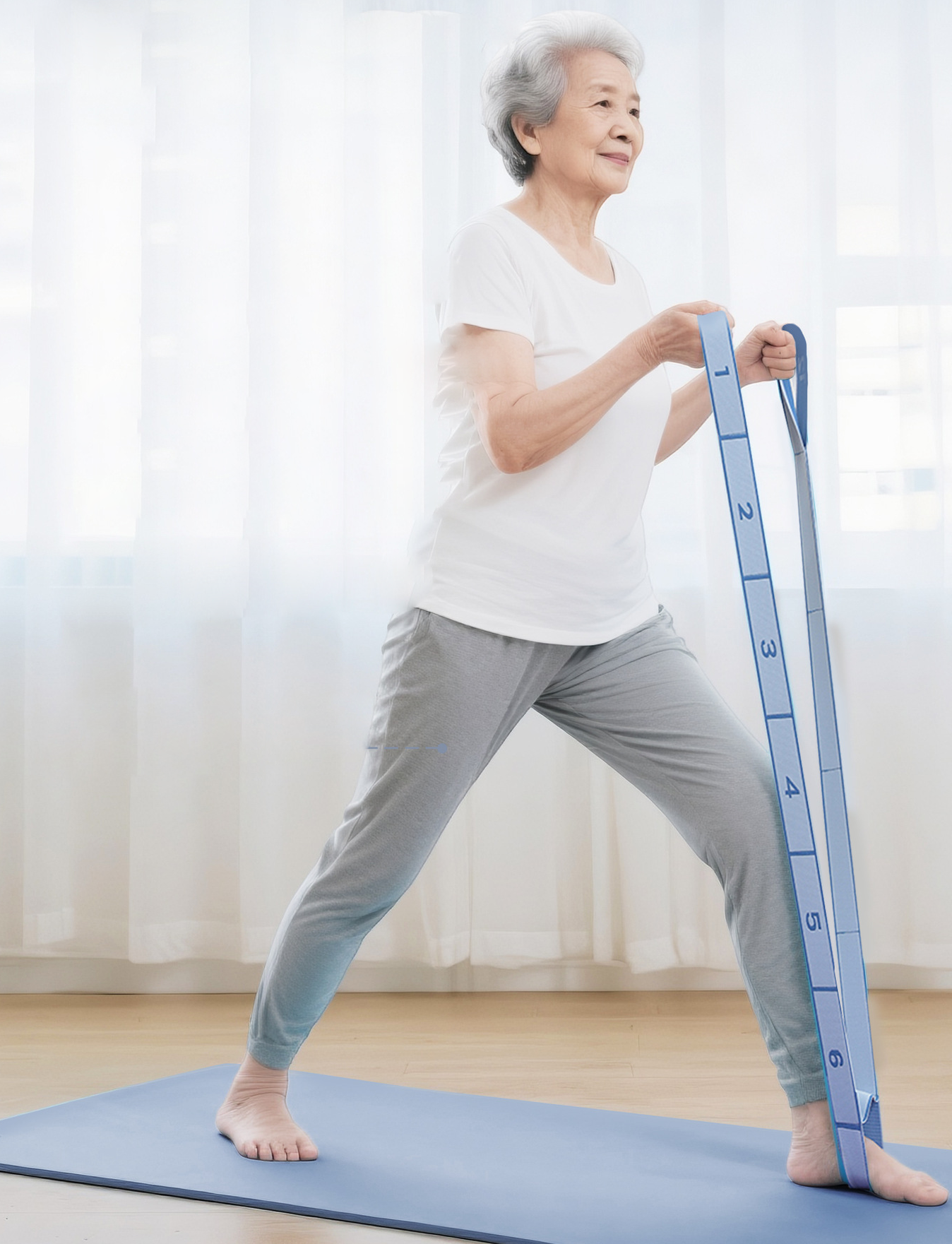 Yoga Pull Loop Strap - Stretching / Exercise Legs 8/10/12 pcs loops