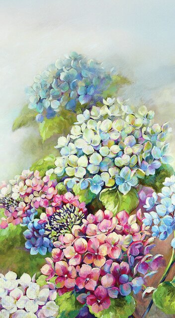 Servetter - Hydrangea shades 