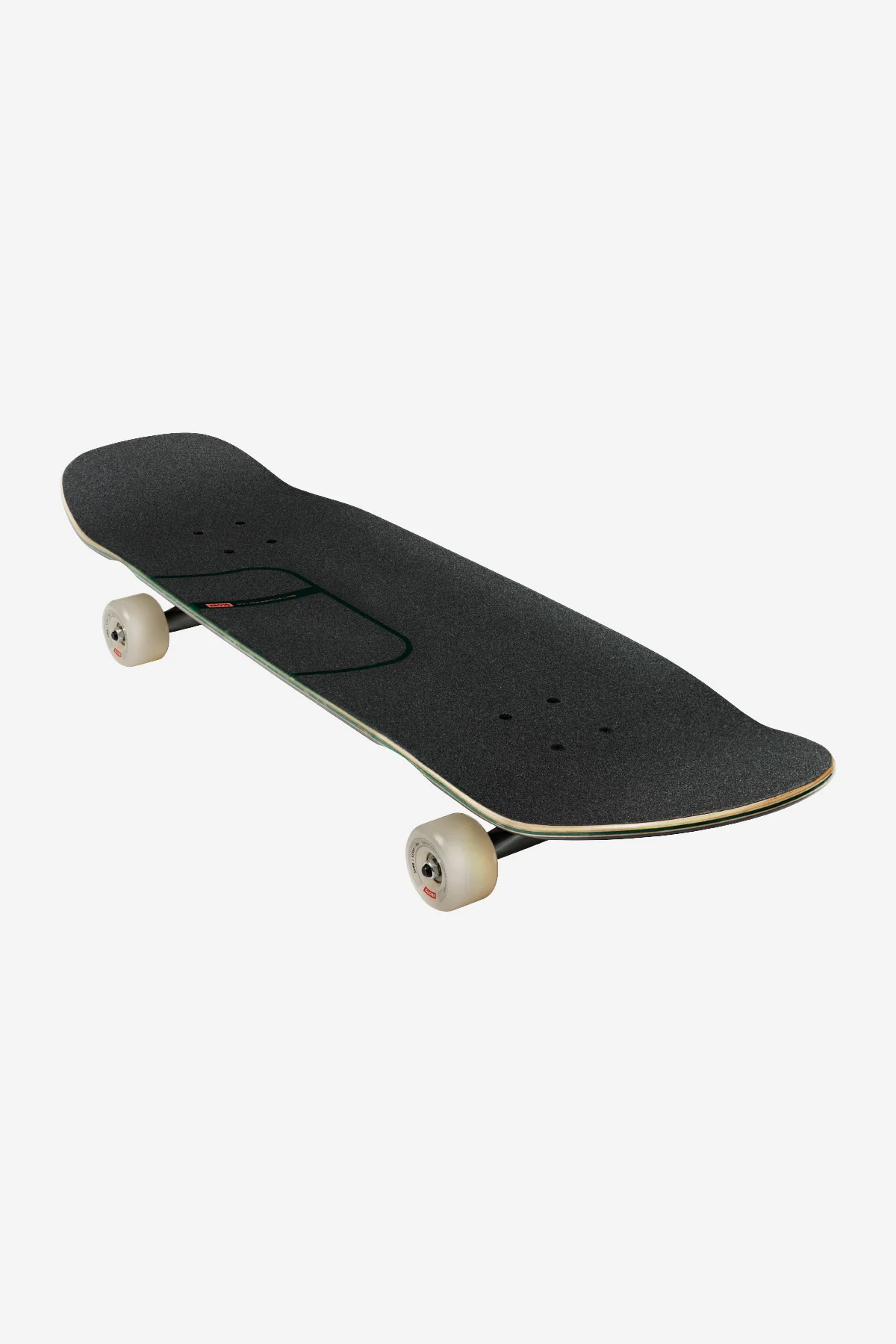 Globe Kerbo 9.25" Black Maple/Emerald Green Cruiser Skateboard - 4