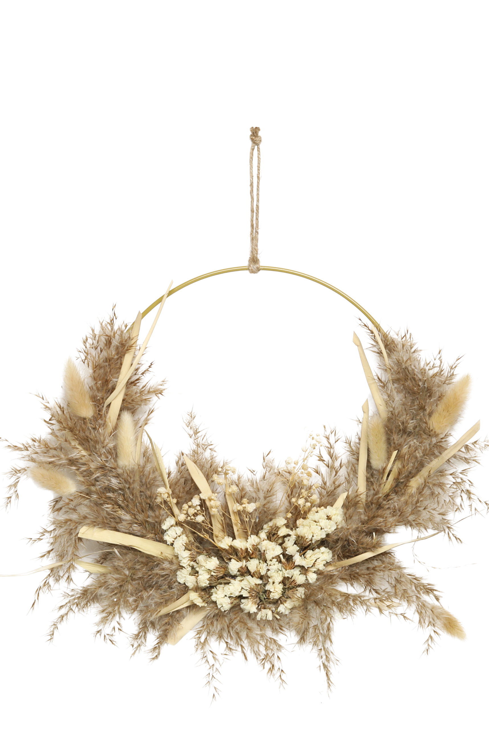 Wreath with dried flowers - Ø: 35 cm