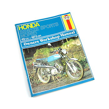Verkstadshandbok Honda SS50 Sports moped. 1973-