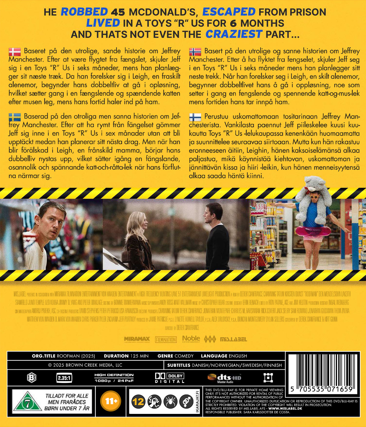 Roofman (Blu-ray) - 2