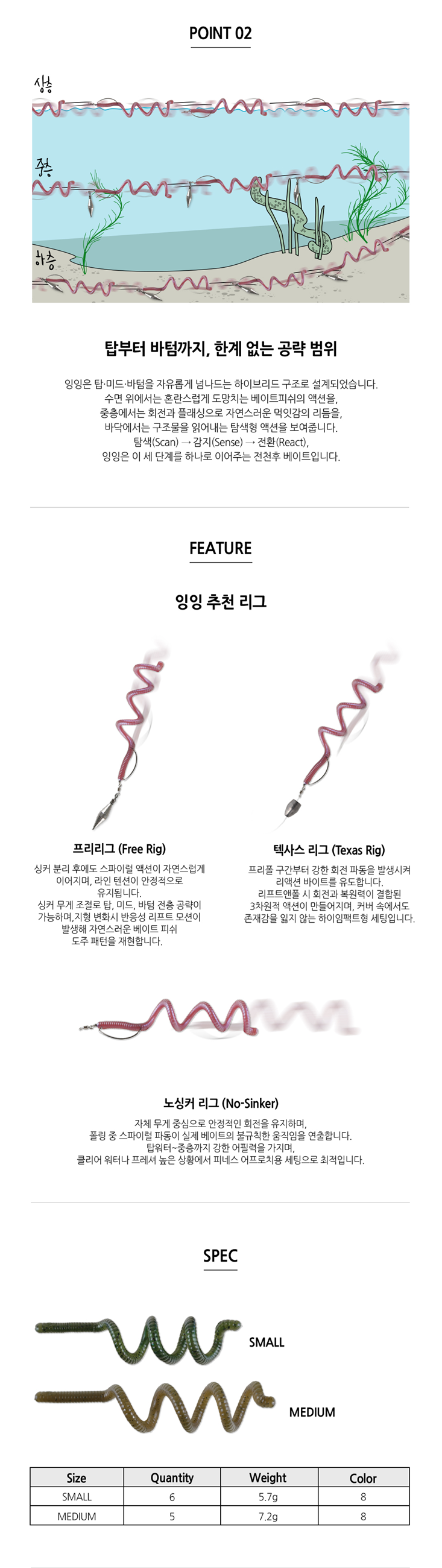 Aros Ing Ing Worm S 6-pack - 2
