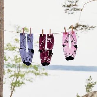Mumin strumpor MUMINTROLLET ARG rosa (flera storlekar!)