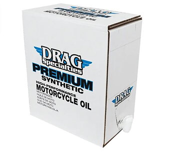 DRAG Specialties Helsyntetisk Motorolja 20W-50 20L – 3-i-1 Harley-Davidson (Motor/Transmission/Primär, API SL, JASO MA2)