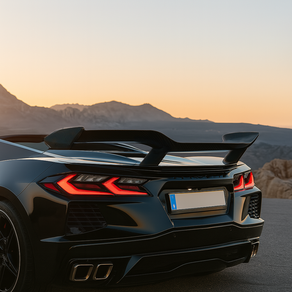 High Wing – Z06 Style – Kolfiber - 7