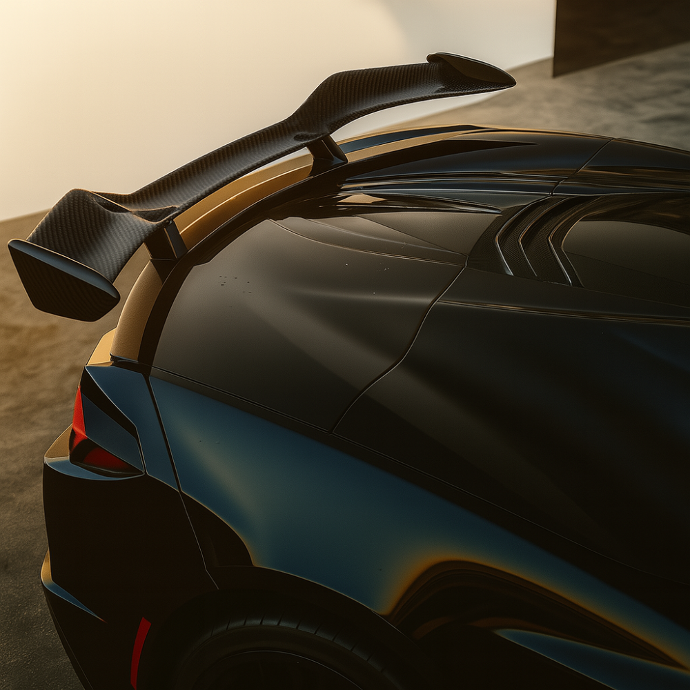 High Wing – Z06 Style – Kolfiber - 6